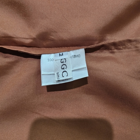 GGC by Jill London Rust Orange Sheath Maxi Dress Medium - Picture 10 of 10